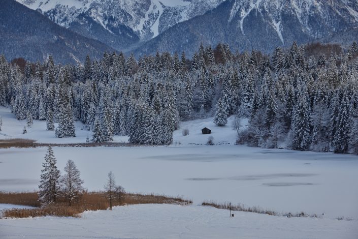 Winter in den Bayerischen Alpen