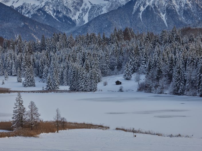 Winter in den Bayerischen Alpen